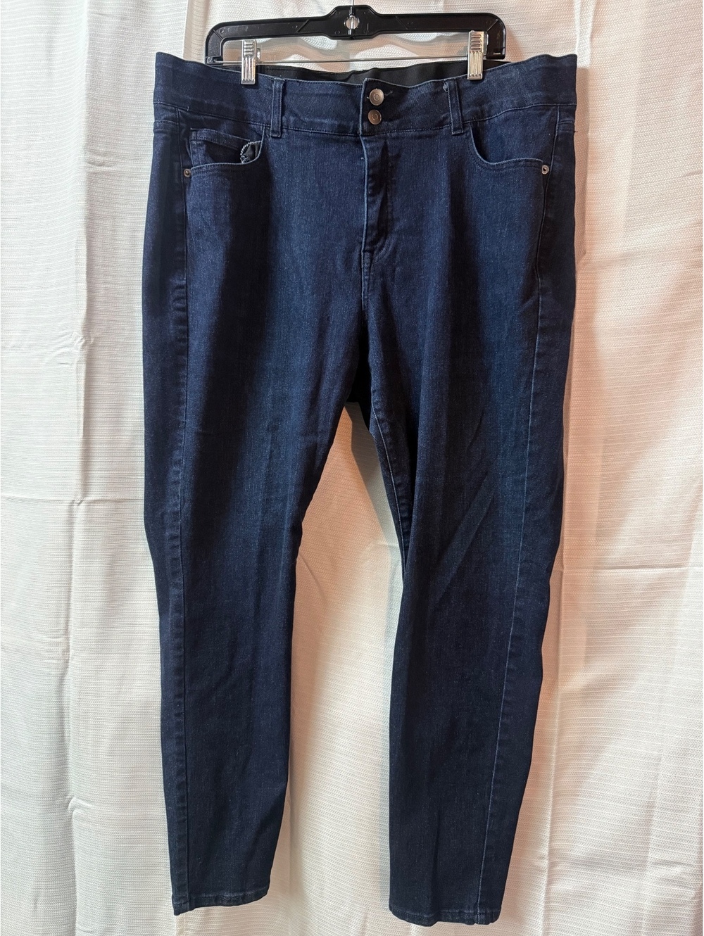 Venezia Dark Blue Skinny Jeans Size 20